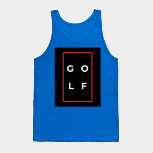 Modern Golf Shirt Tank Top